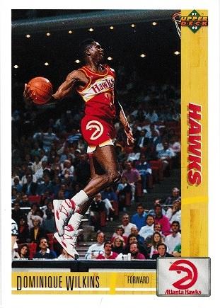 Dominique Wilkins #255 Basketball Cards 1991 Upper Deck