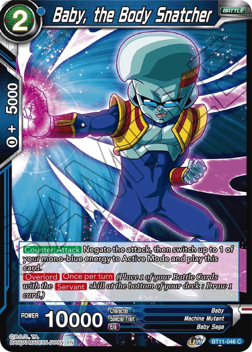 Baby, the Body Snatcher BT11-046 Dragon Ball Super Vermilion Bloodline
