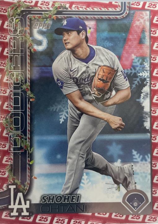 Shohei Ohtani [25th] #H1 Prices | 2025 Topps Holiday | Baseball Cards