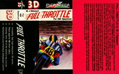 Full Cover 1st Edition | Full Throttle ZX Spectrum