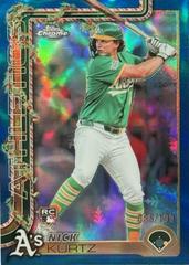 Nick Kurtz [Blue] #HC40 Prices | 2025 Topps Holiday Chrome