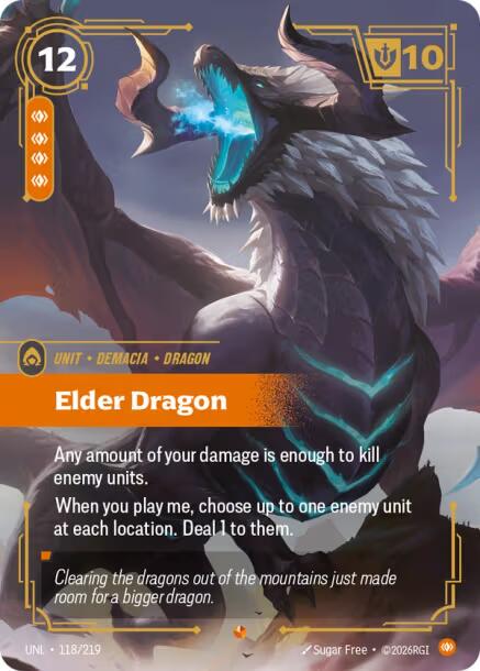 Elder Dragon [Foil] #118