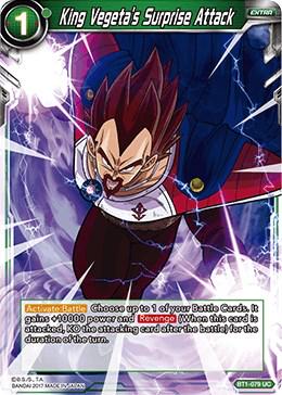 King Vegeta's Surprise Attack BT1-079 Dragon Ball Super Galactic Battle