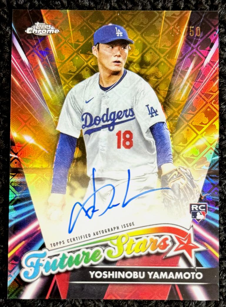 Yoshinobu Yamamoto [Logofractor Autograph] #FSA-YOY