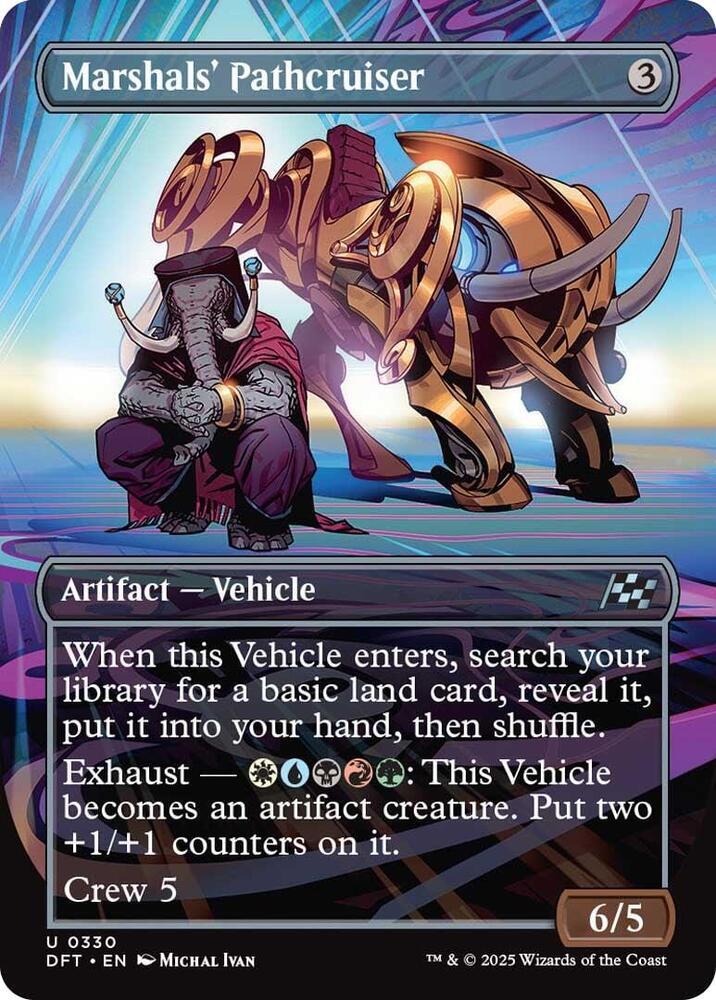 Marshals' Pathcruiser (Magic Aetherdrift)