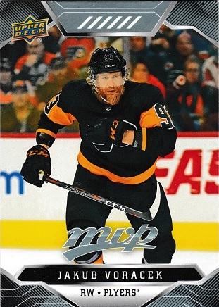 Jakub Voracek #102 Hockey Cards 2019 Upper Deck MVP