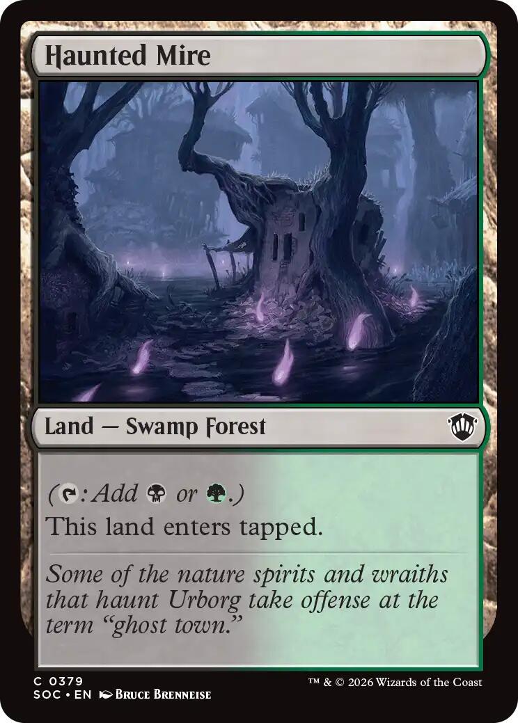 Haunted Mire (Magic Secrets of Strixhaven Commander)