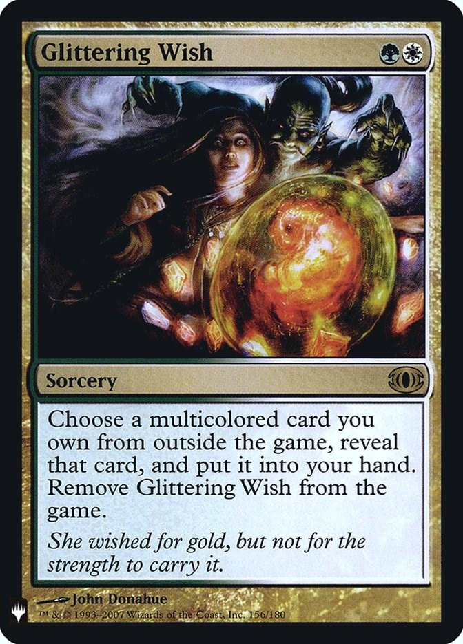 Glittering Wish [Foil] (Magic The List Reprints)