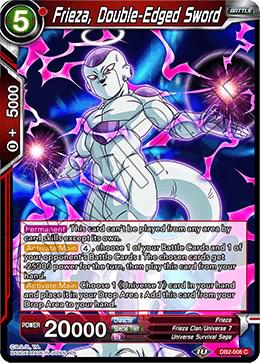 Frieza, Double-Edged Sword DB2-008 Dragon Ball Super Divine Multiverse