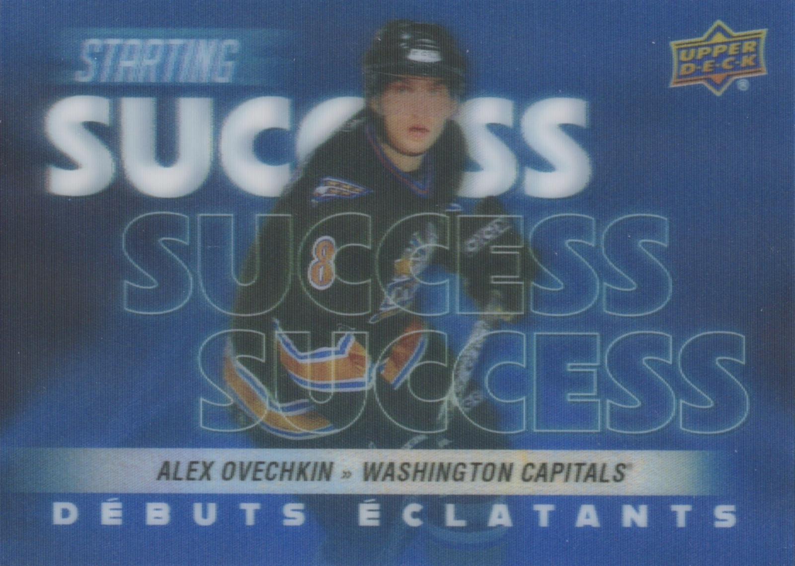 Alex Ovechkin #SS-7 Hockey Cards 2024 Upper Deck Tim Horton's Retrospective Rookies Starting Success