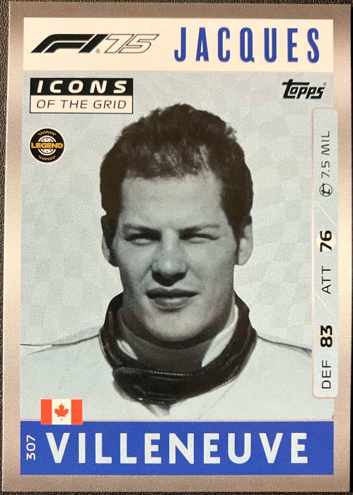 Jacques Villeneuve #307