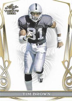 Tim Brown #55 2023 Leaf Trinity Mega Box Football