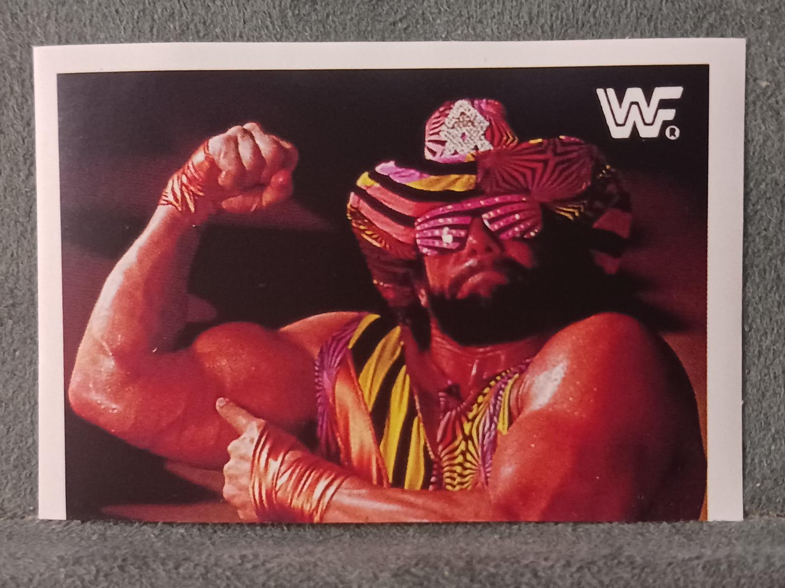 Macho Man Randy Savage #101 Wrestling Cards 1991 WWF Superstars Stickers