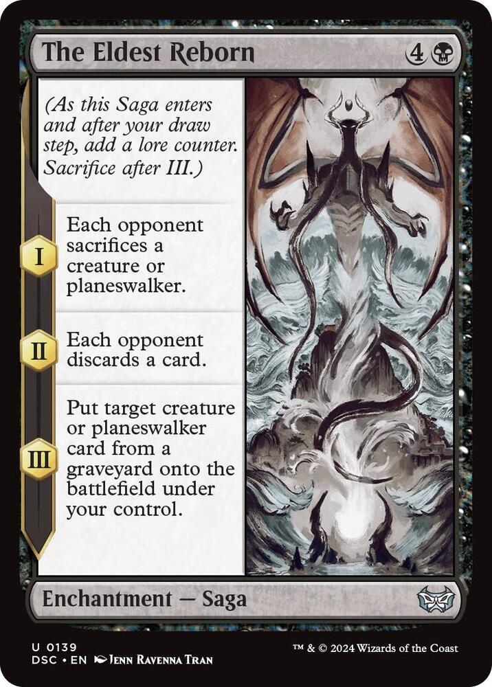 The Eldest Reborn #139 Magic Duskmourn: House of Horror Commander