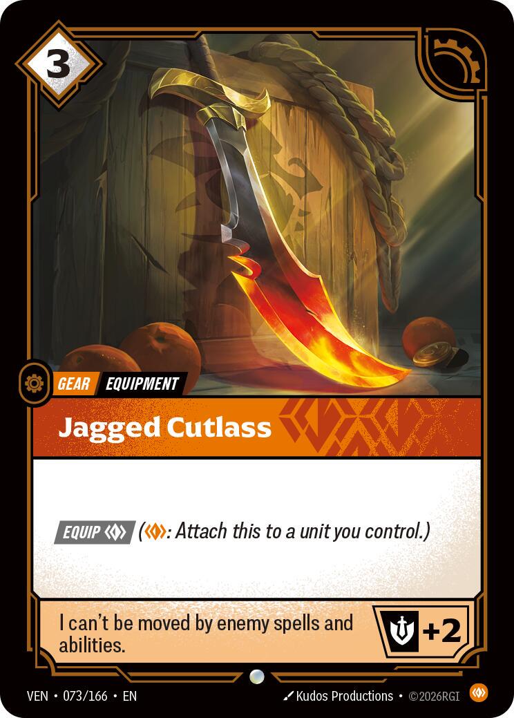 Jagged Cutlass (Riftbound Vendetta)