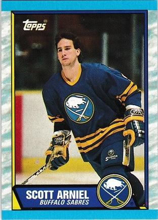 Scott Arniel #187 Hockey Cards 1989 Topps