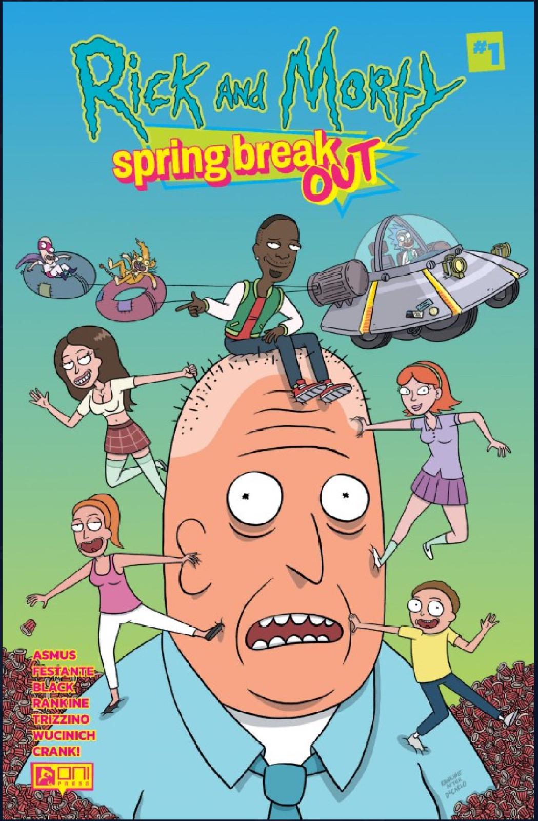 Rick And Morty: Spring Break Out #1 (2025) Comic Books Rick And Morty: Spring Break Out