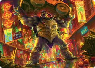 Slash, Reptile Rampager Art Card