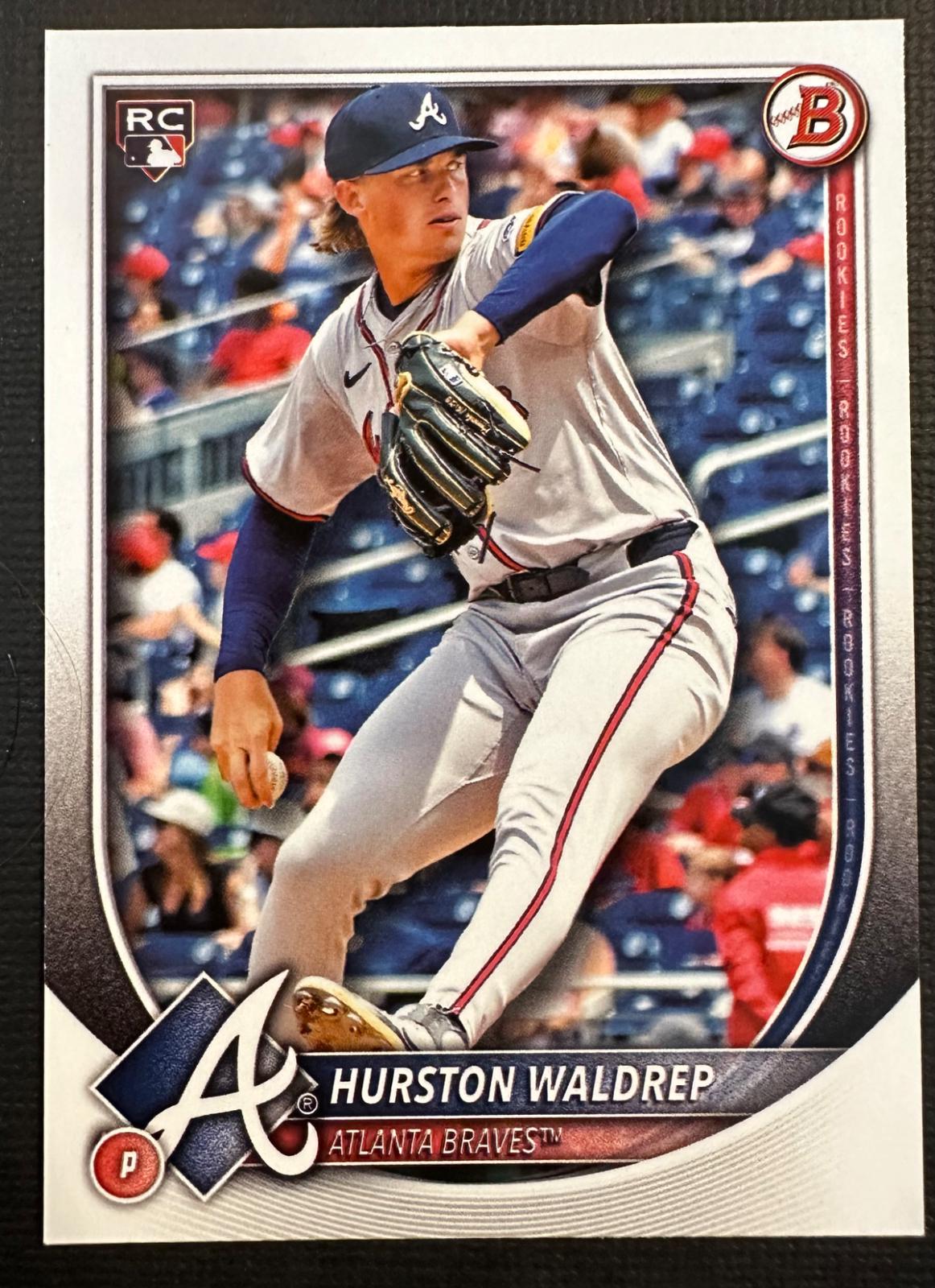 Hurston Waldrep #61 Baseball Cards 2025 Bowman