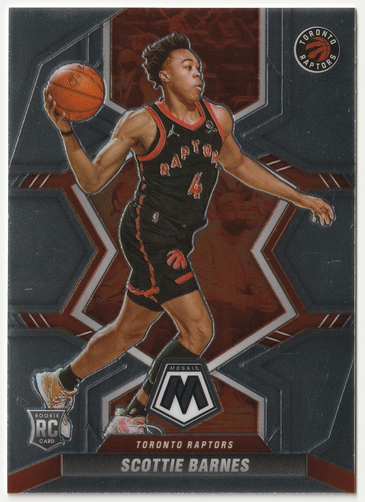 Scottie Barnes #207 Basketball Cards 2021 Panini Mosaic