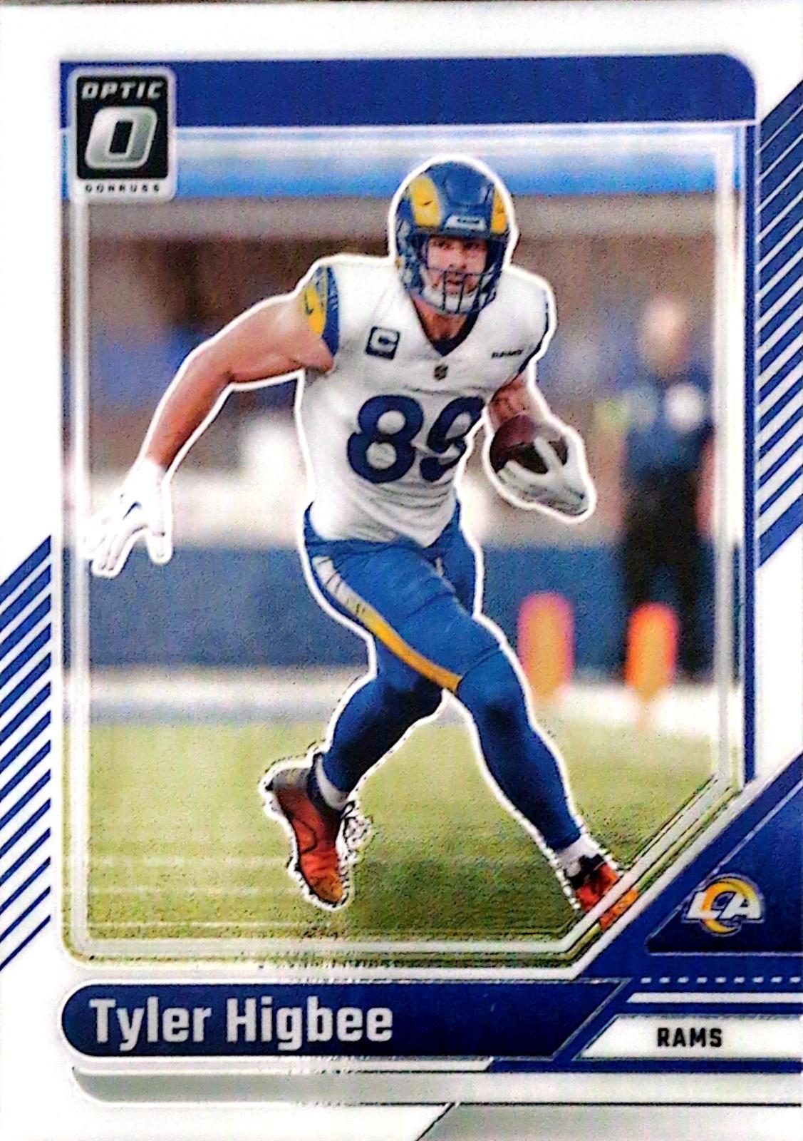 Tyler Higbee #117 Football Cards 2024 Panini Donruss Optic