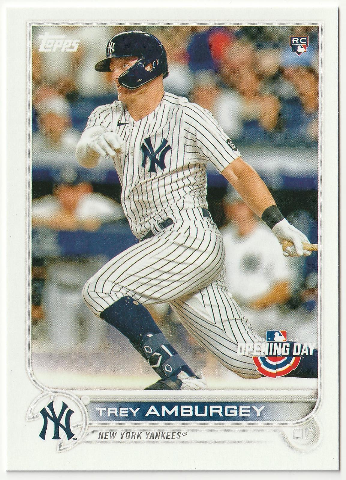 Trey Amburgey #140 Baseball Cards 2022 Topps Opening Day