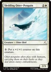 Sledding Otter-Penguin #273