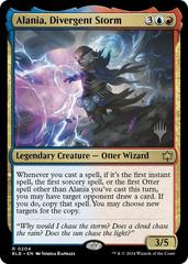 Alania, Divergent Storm [Planeswalker Stamped] #204