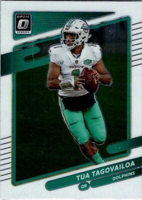 Tua Tagovailoa #60 Football Cards 2021 Panini Donruss Optic