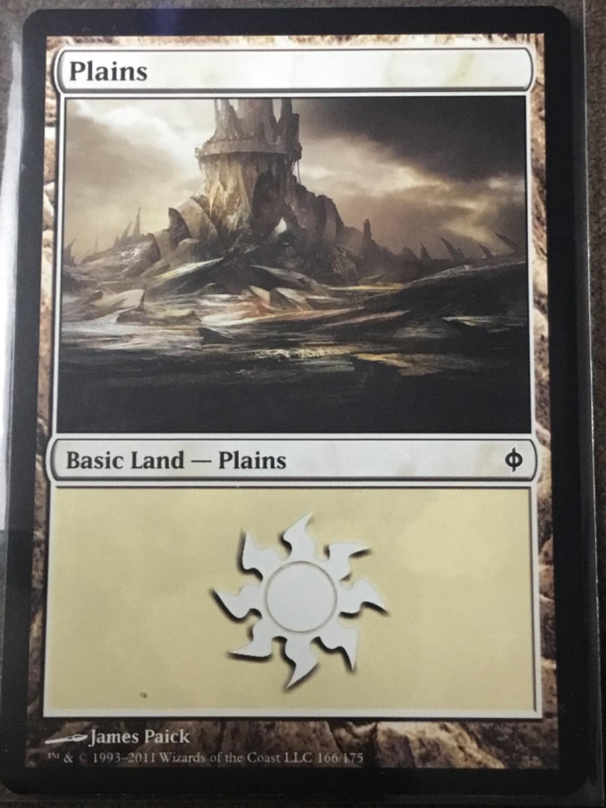 Plains #166 Magic New Phyrexia