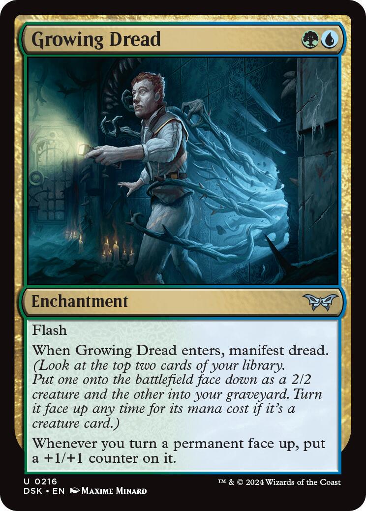Growing Dread #216 Magic Duskmourn: House of Horror