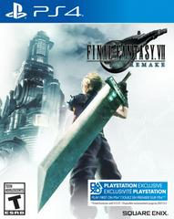 Canadian Front Cover | Final Fantasy VII Remake Playstation 4