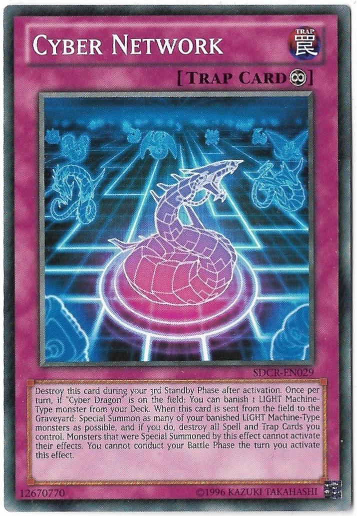 Cyber Network SDCR-EN029 YuGiOh Structure Deck: Cyber Dragon Revolution