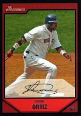 David Ortiz #125 Baseball Cards 2007 Bowman Prices