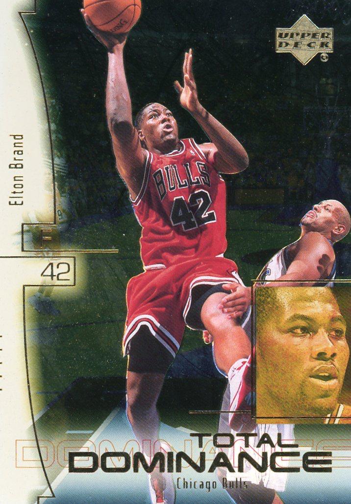 Elton Brand #TD4 Basketball Cards 2000 Upper Deck Total Dominance