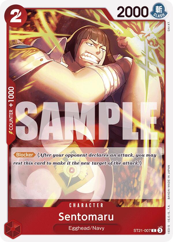 Sentomaru ST21-007 One Piece Starter Deck 21: Gear5