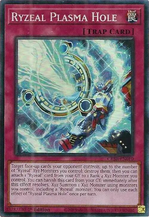Ryzeal Plasma Hole CRBR-EN010 YuGiOh Crossover Breakers