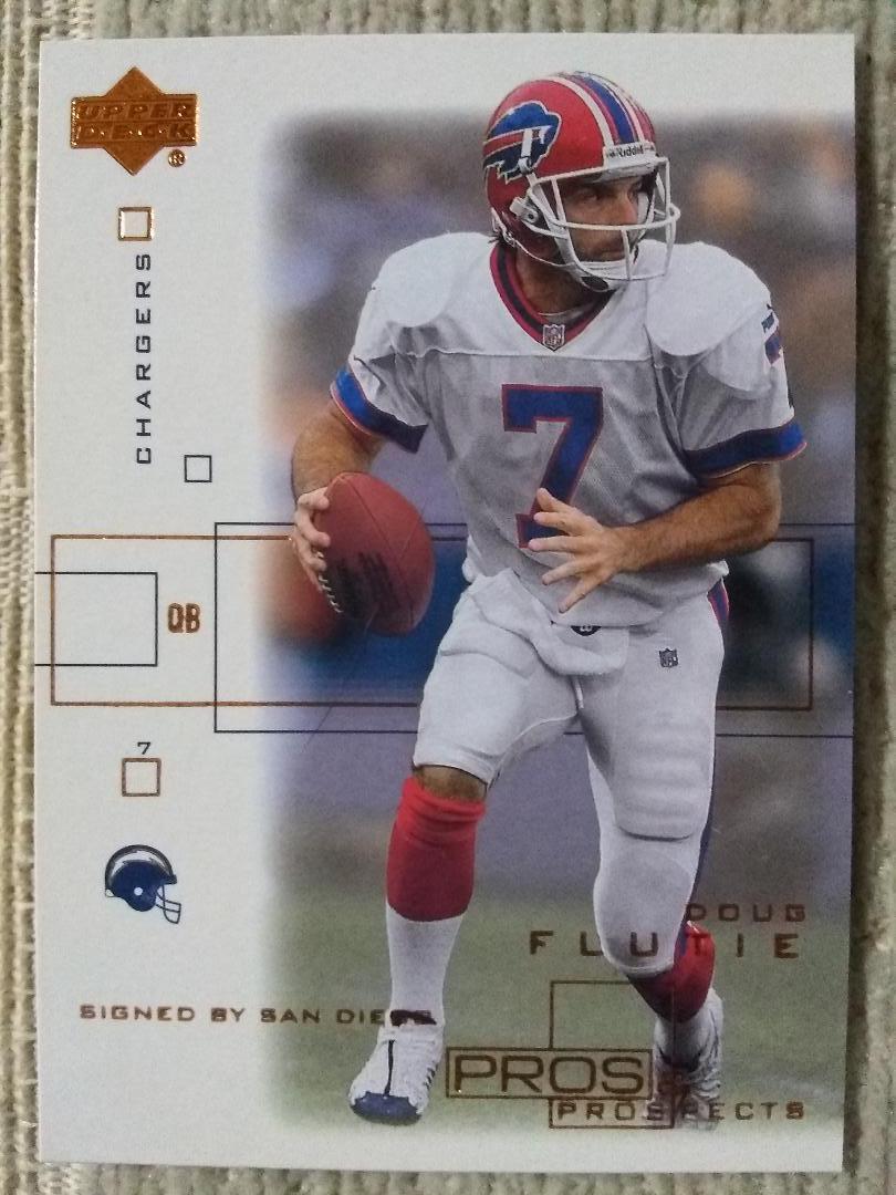 Doug Flutie #9 Football Cards 2001 Upper Deck Pros & Prospects