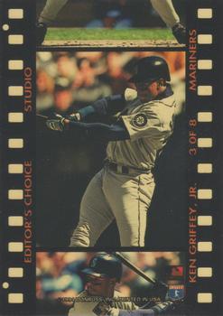 Ken Griffey, Jr #3 Baseball Cards 1994 Studio Editor's Choice
