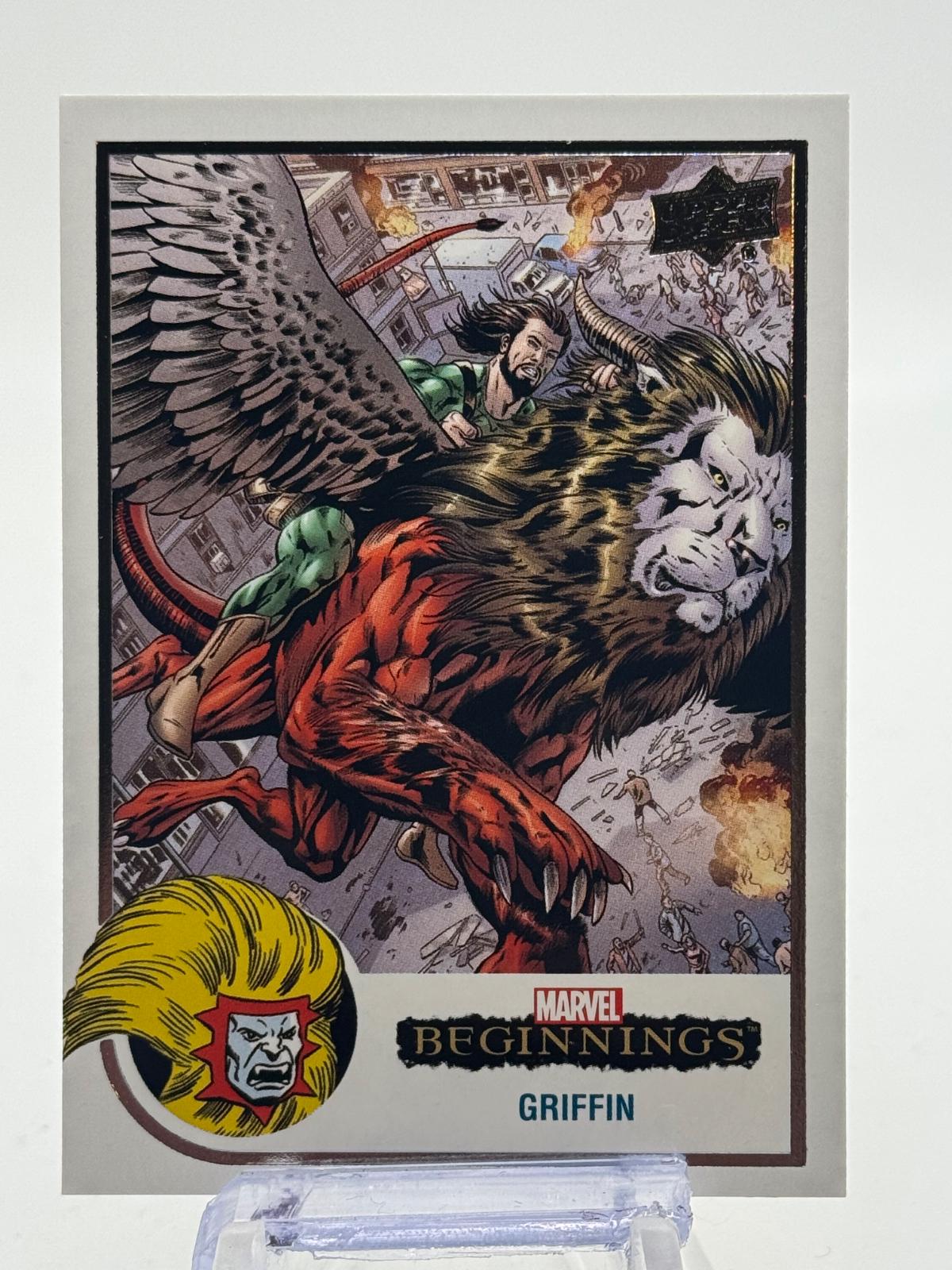 Griffin #55 Marvel 2022 Beginnings: Vol 2: Series 1