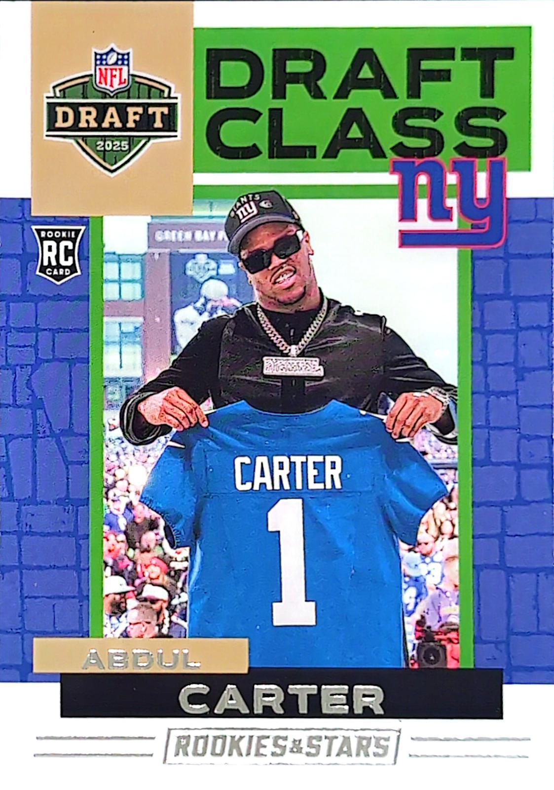 Abdul Carter #4 2025 Panini Rookies & Stars Football Draft Class