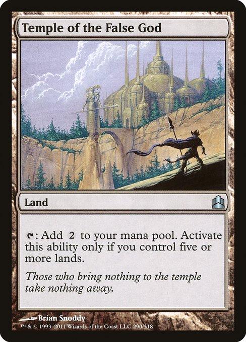 Temple of the False God Magic Commander