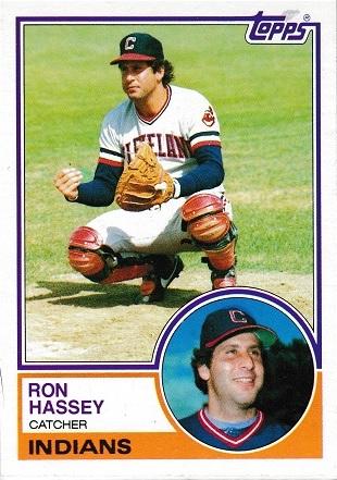 Ron Hassey #689 Baseball Cards 1983 Topps