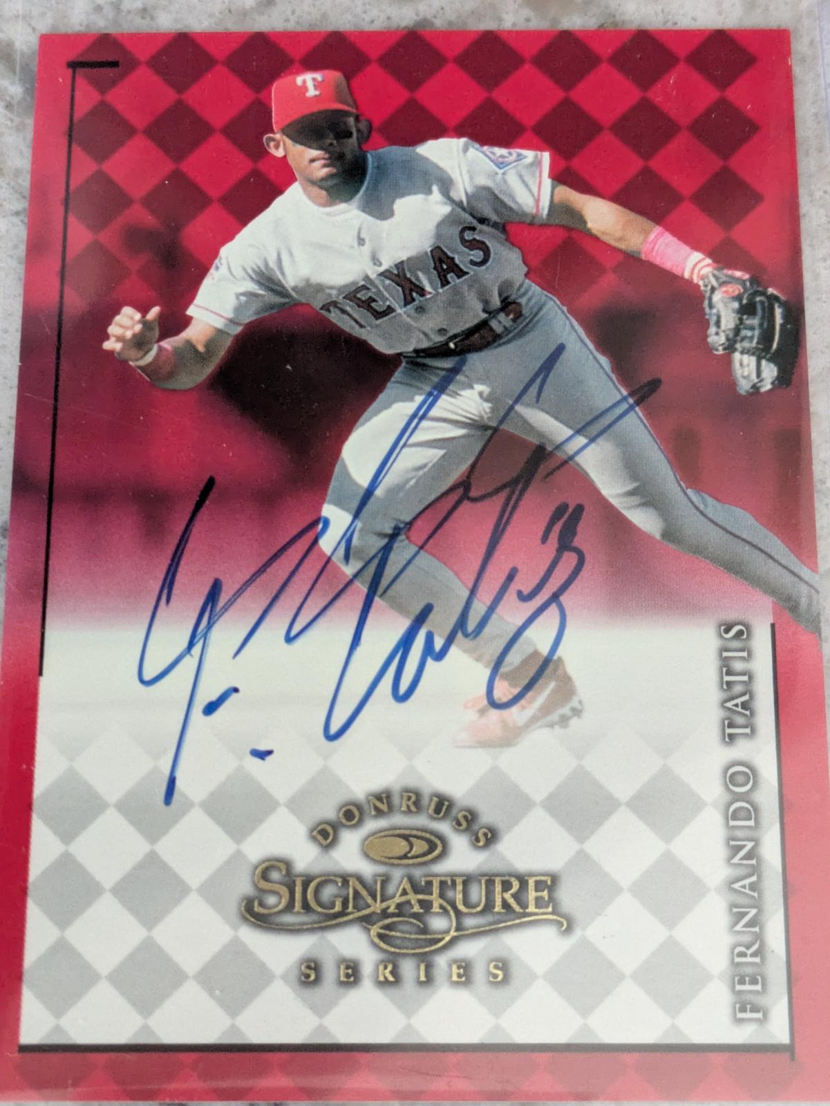 Fernando Tatis #103 1998 Donruss Signature Baseball