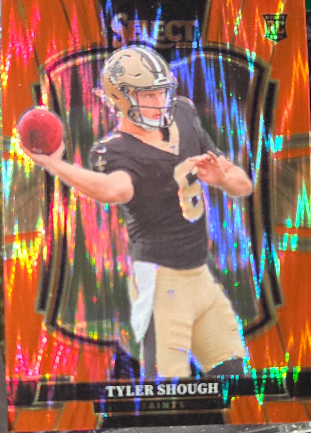 Tyler Shough [Red Prizm Shock] #141
