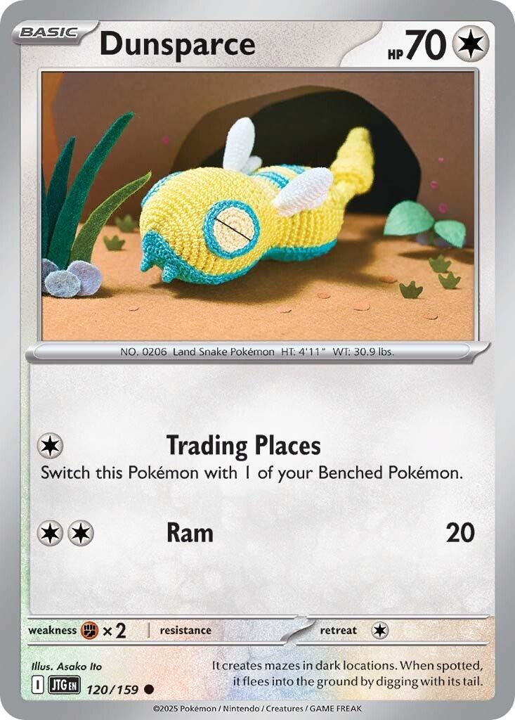 Dunsparce #120 Pokemon Journey Together