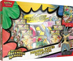 Premium Poster Collection: Mega Lucario from Pokemon Ascended Heroes set