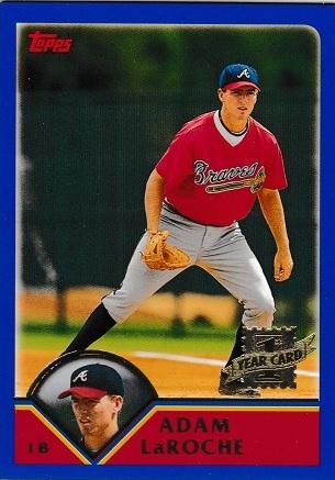 Adam LaRoche #294 Baseball Cards 2003 Topps