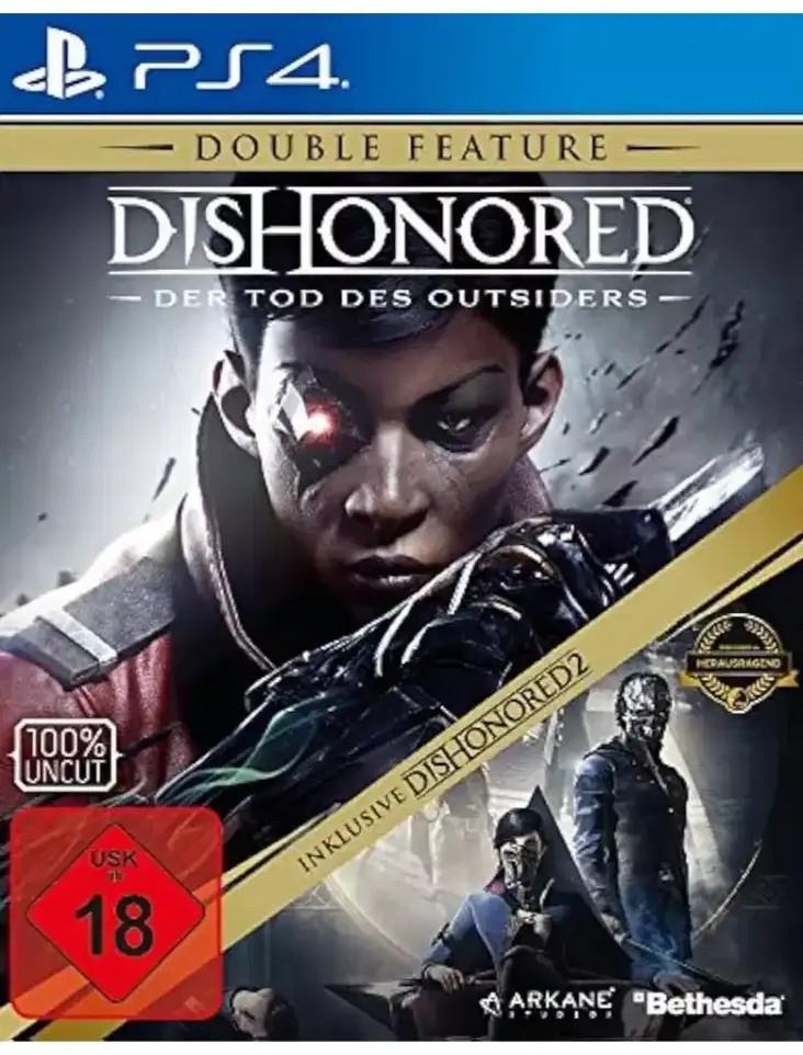 Carátula de Dishonored: Death Of The Outsider Double Feature para PS4 (edición PAL España)