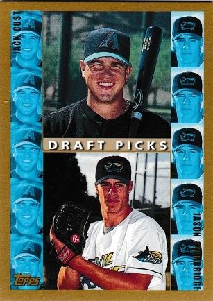 Jack Cust, Jason Standridge #495 Baseball Cards 1998 Topps
